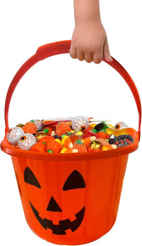 Light-Up LED Pumpkin Trick-or-Treat Bucket