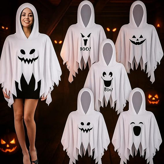 Group Costume Pack – Five Spooky Ghost Hoods