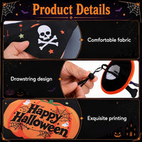 Pet Pumpkin Costume – Dog & Cat Bandana Set